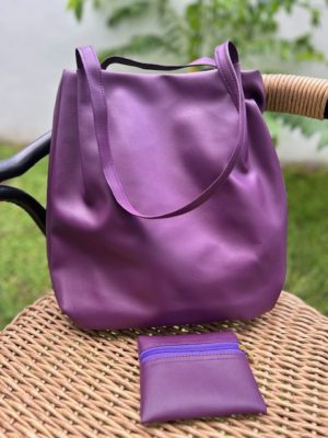 Minimalist Tote with Pouch