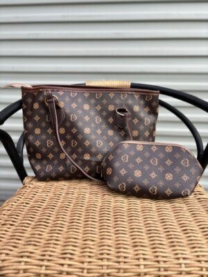 Monogram Tote with FREE POUCH