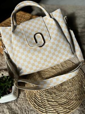 Miss Checker Tote Bag